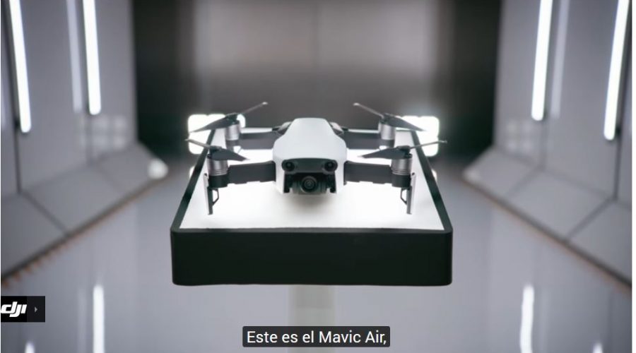 Video Dron DJI Mavic Air