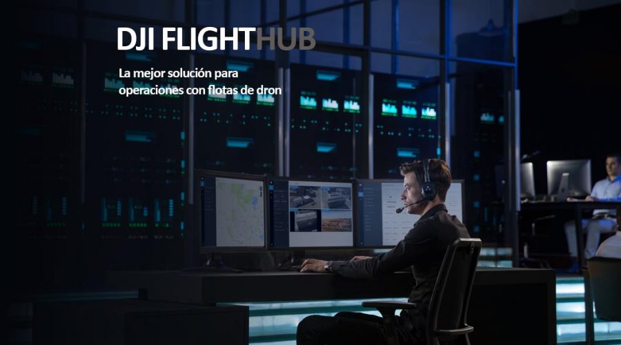Video Software de control de flotas DJI FLIGHTHUB