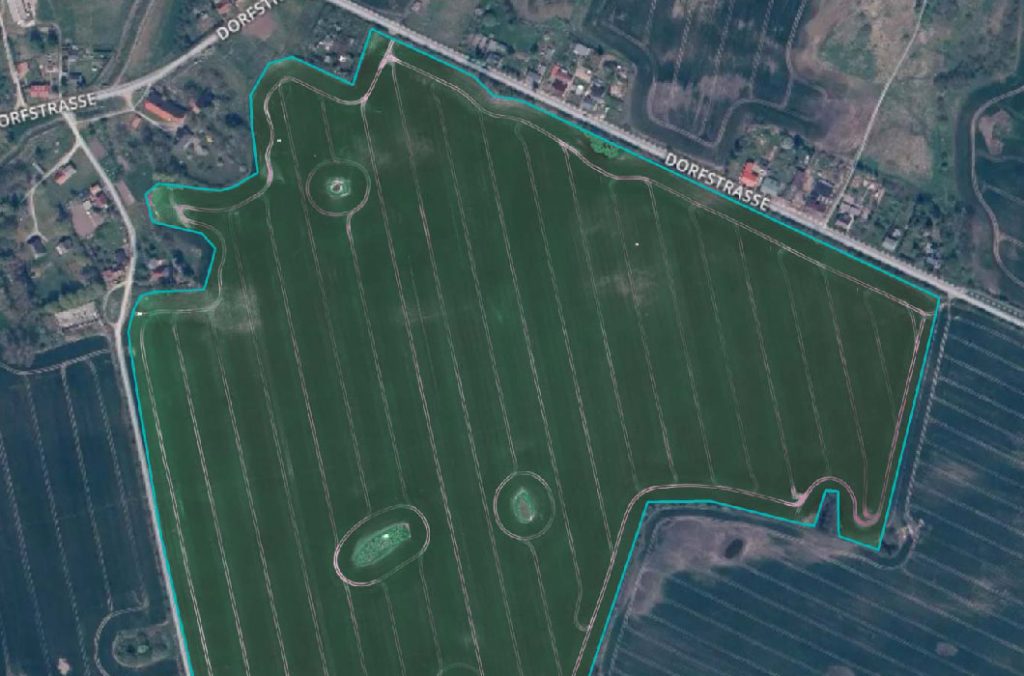 topografia con drones en agricultura